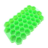 DIY 37 Ice Cubes Honeycomb Ice Cream Maker Form Pops Mould Popsicle Molds Yogurt Ice Box Fridge Treats Freezer Ice Cream Tools