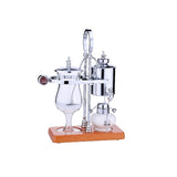 New design water drop Royal balancing siphon coffee machine/belgium coffee maker syphon vacumm coffee brewer