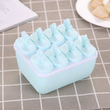 Ice Cream Popsicle Molds Cooking Tools Rectangle Shaped Reusable DIY Frozen Ice Cream Pop Baking Moulds