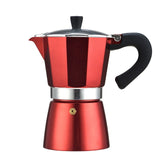 240ml Electric Coffee Maker Aluminum Coffee Machine Electrical Coffee Pot Espresso Mocha Pot Stovetop Espresso Household Kettle