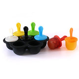 Silicone Mini Ice Pops Mold Ice Cream Ball Lolly Maker Popsicle Molds Baby DIY Food supplement tool Fruit Shake Ice Cream Mold